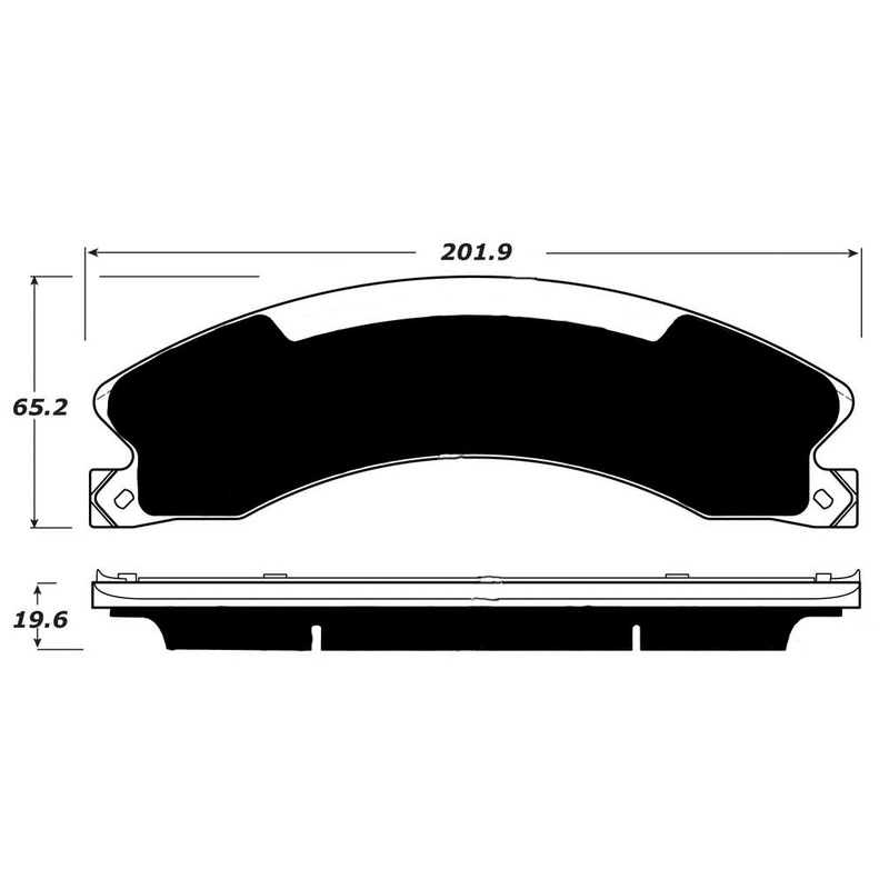Porterfield Brake Pads for 2012 GMC SIERRA 3500 4WD DRW
