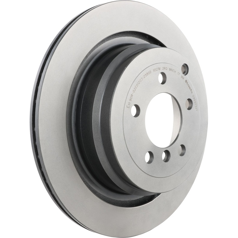 PRIME UV Coated Rear Disc Brake Rotor – 09.9373.21