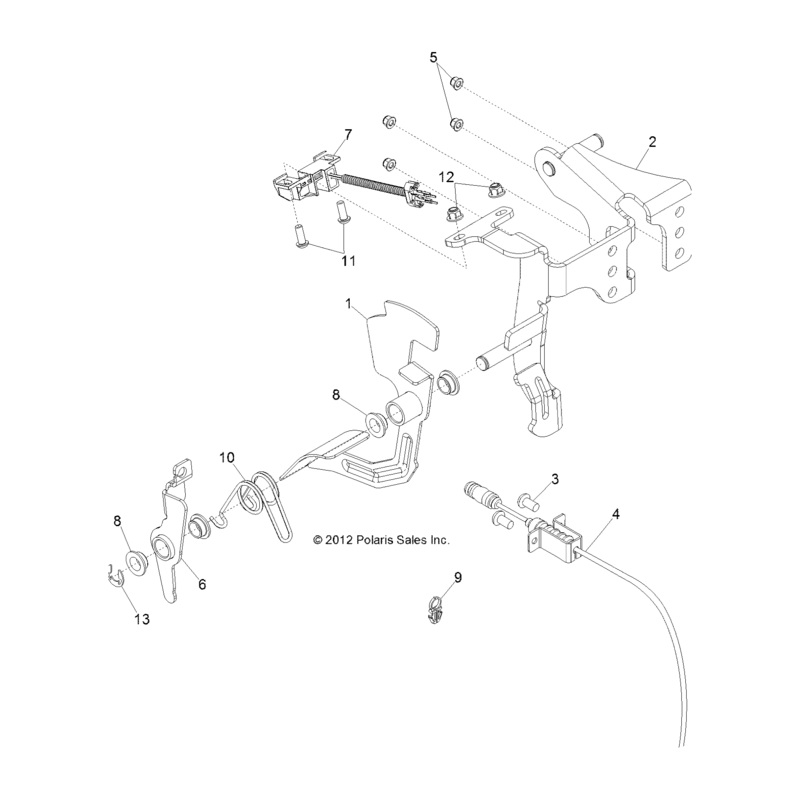 Throttle Cable by Polaris