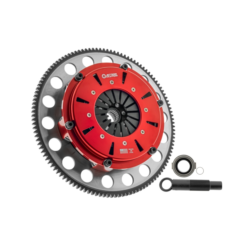 Action Clutch ACR-2425-3D 7.25in Triple Disc Race Kit for Honda Civic Type R 2016-2021 2.0L (K20C1) Turbo Includes Steel Flywheel