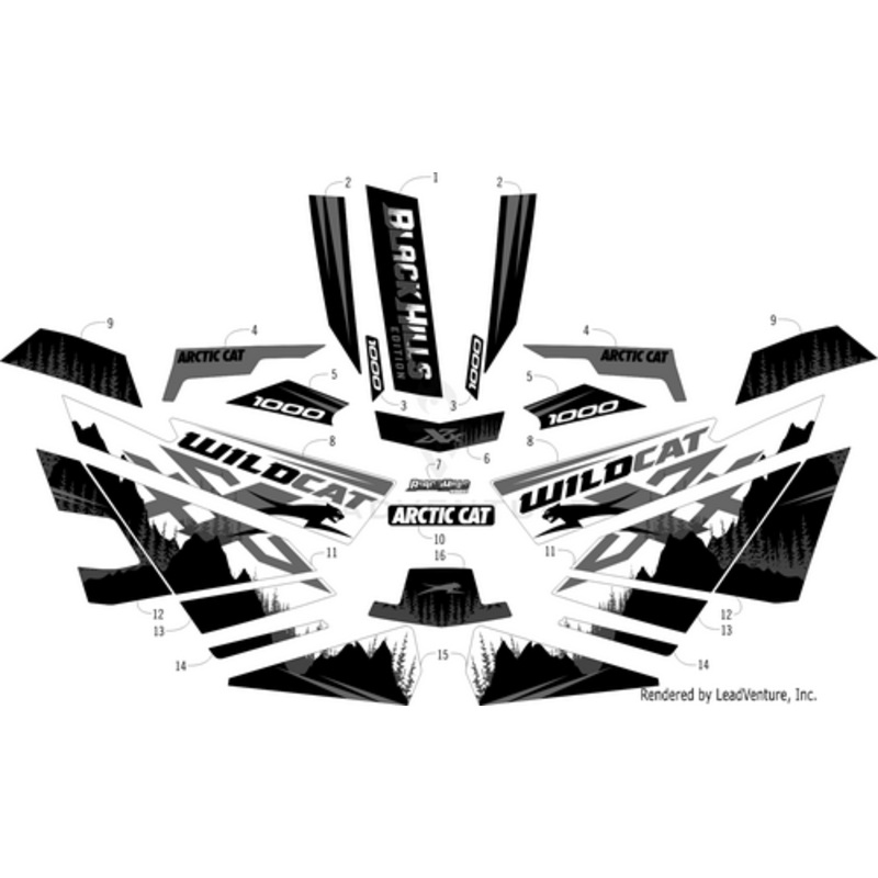 Fascia Decal – Rear – Center by Arctic Cat