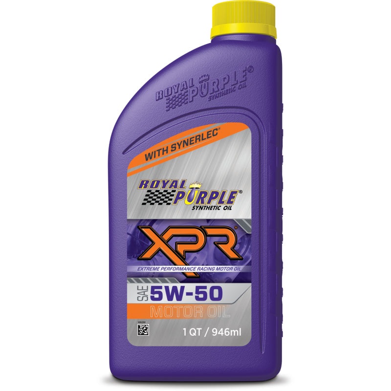 XPR Synthetic Extreme Performance 5W-50 Racing Oil – 1 Quart (Case of 6) by Royal Purple