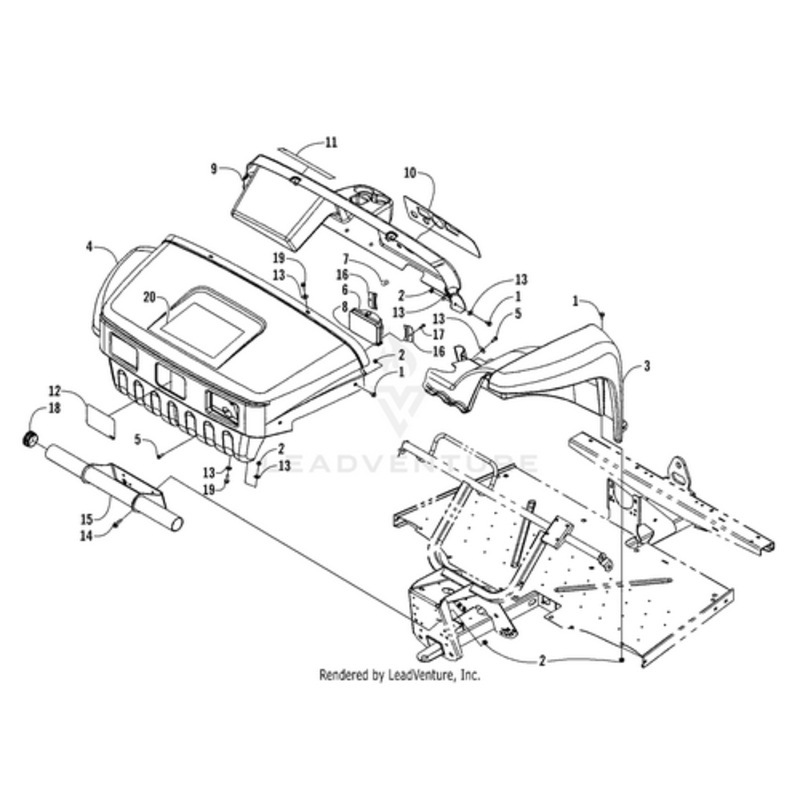 Hood Assembly by Arctic Cat