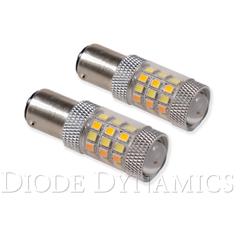 1157 LED Bulb HP24 Dual-Color LED Cool White Pair Diode Dynamics