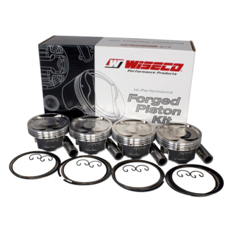 Wiseco Forged Pistons Subaru EJ22 with 79mm EJ25 DOHC Crank & 131.6mm Rods 98mm +1.0mm -24 cc 8.5:1