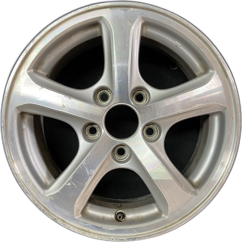 15″ CIVIC 12 15×6 alloy exposed lug nuts 5 spoke TPMS GX model Original OEM Wheel Rim