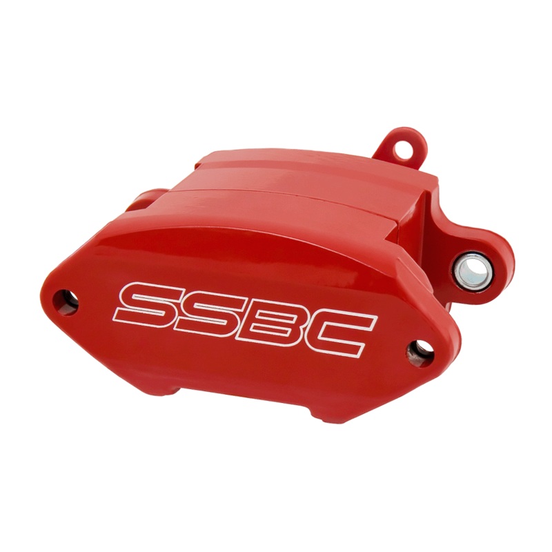 CPA-22196R – SSBC-USA Caliper Assembly, Right, Rear, Aluminum, 54mm Piston, With Parking Brake, Red Powder Coat