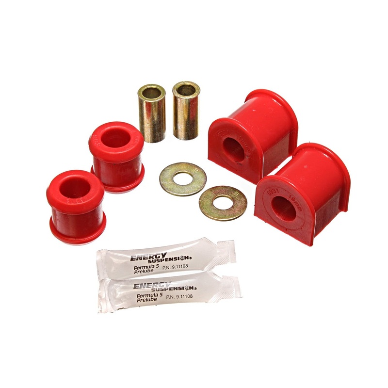 Energy Suspension 2.5113R Rear Sway Bar Bushing Set 19mm