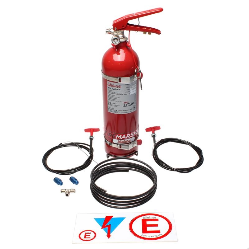 [GARAGE SALE] – Lifeline USA – Zero 2000 2.25 ltr Club Fire Marshal Mechanical System