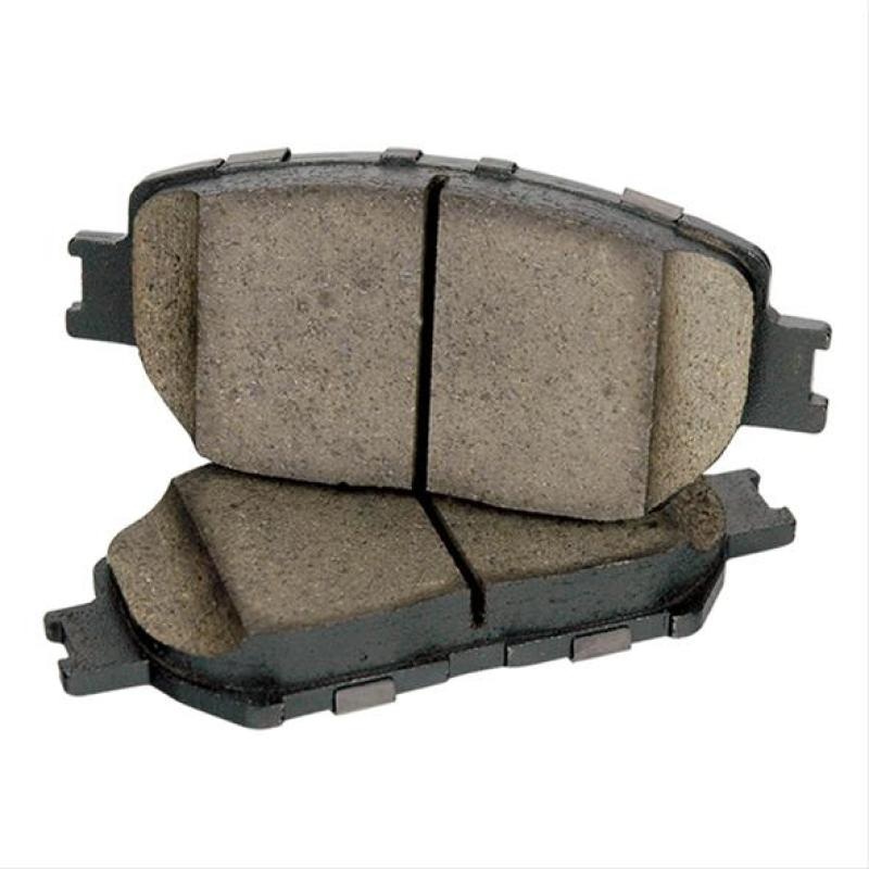Centric Posi-Quiet Ceramic Brake Pads w/Shims & Hardware – Rear
