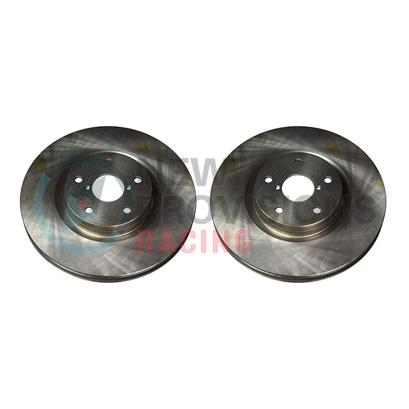 Centric C-Tek Standard Front Brake Rotors Pair – 15-19 WRX
