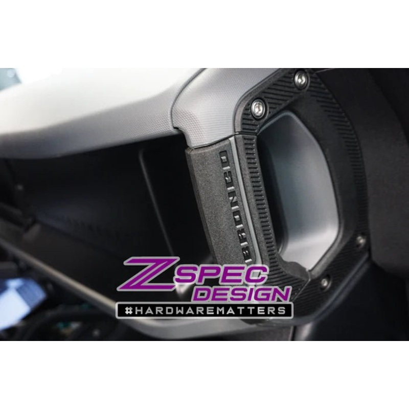 ZSPEC DESIGN INTERIOR DRESS-UP FASTENER KIT FOR ’21+ FORD BRONCO 2.7L, STAINLESS-BILLET