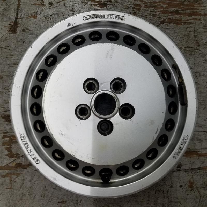 14″ ALFA-ROMEO MILANO 87-89 14×5.5 alloy 25 hole Original OEM Wheel Rim