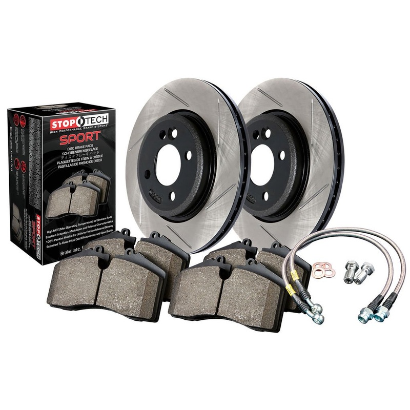 StopTech Slotted Sport Brake Kit (Front) – 2000-2005 Honda S2000 (AP1/AP2)