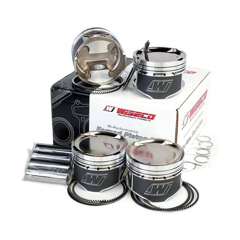 Wiseco Forged Pistons 75mm +1.0mm -2.5cc Toyota 4E-FTE 8.2:1