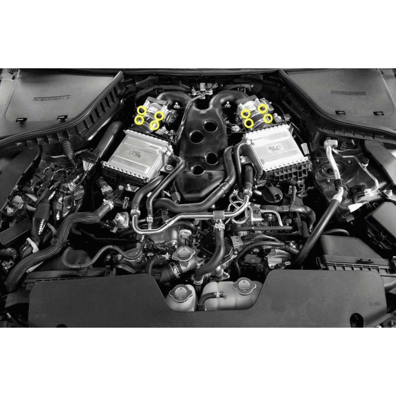 ZSPEC Throttle Bodies Stainless/Billet Fastener Kit | 2023+ Nissan Z (00843612141316)