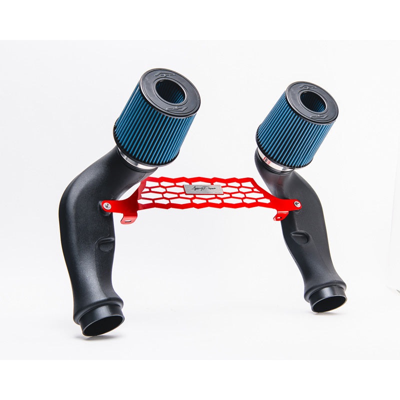 Agency Power 18-19 Polaris RZR RS1 High Flow Air Intake Kit – Red Cross Brace