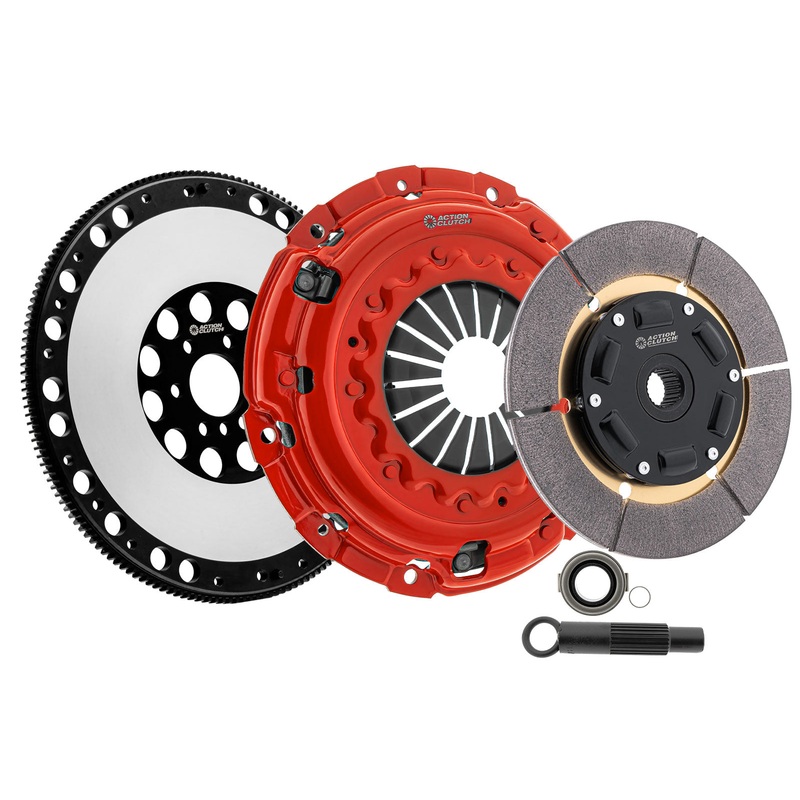 Action Clutch ACR-3481-SPR Ironman Sprung (Street) Clutch Kit for BMW 323ci 2000 2.5L DOHC 2 Door Only RWD Includes Lightened Flywheel