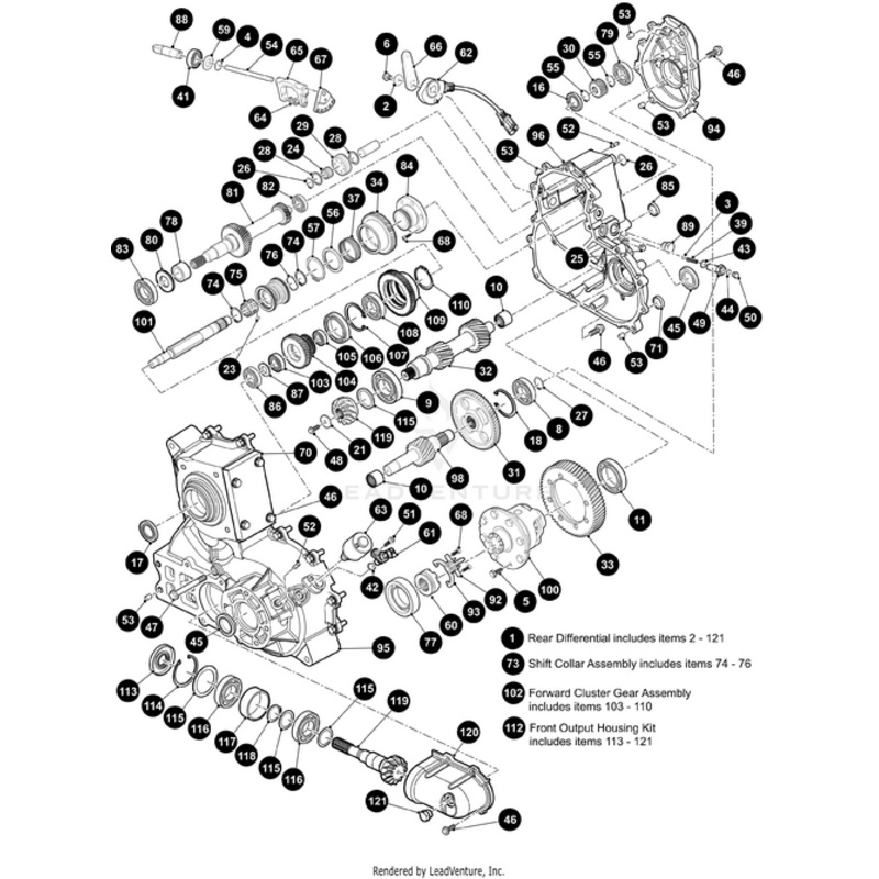 Ball Bearing Single Row 6208 by Arctic Cat