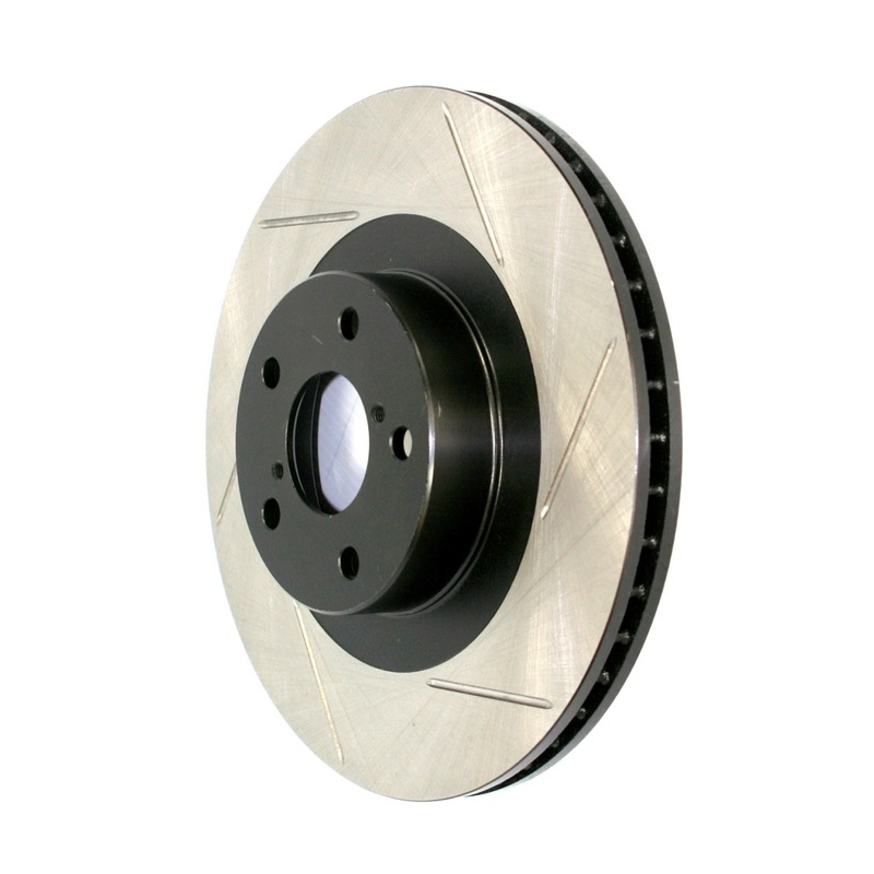 StopTech Power Slot 06-10 Corvette (Z06) / 10 Corvette Grand Sport Rear Right Slotted CRYO Rotor