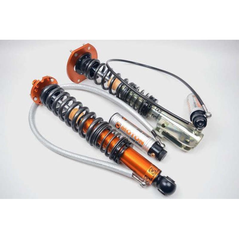 Moton 2-Way Clubsport Coilovers True Coilover Style Rear Mitsubishi EVO 10 07-15 (Incl Springs)